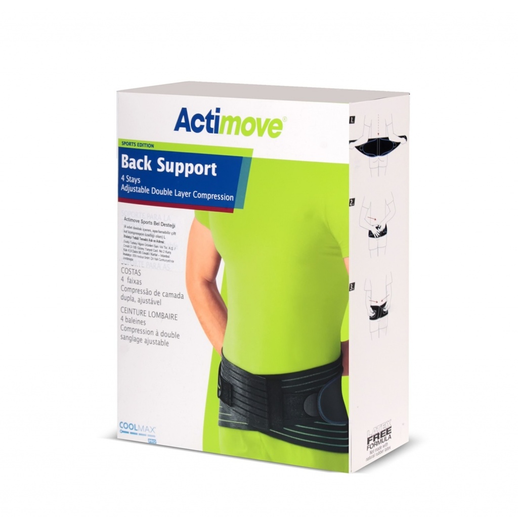 Actimove 4 Destekli Lomber Bel Korsesi 1 Actimove 4 Destekli Lomber Bel Korsesi