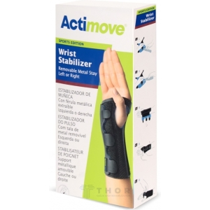 Actimove Wrist Stabilizer Baş Parmak Açık El Bileği Sabitleyici İki El için Uyumlu
