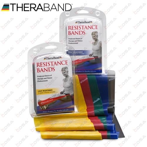 TheraBand Multi Paket Egzersiz Bandı 1 TheraBand Multi Paket Egzersiz Bandı