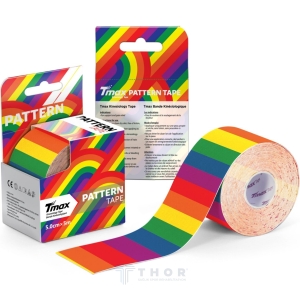 Tmax Tape Gökkuşağı Rainbow Pattern