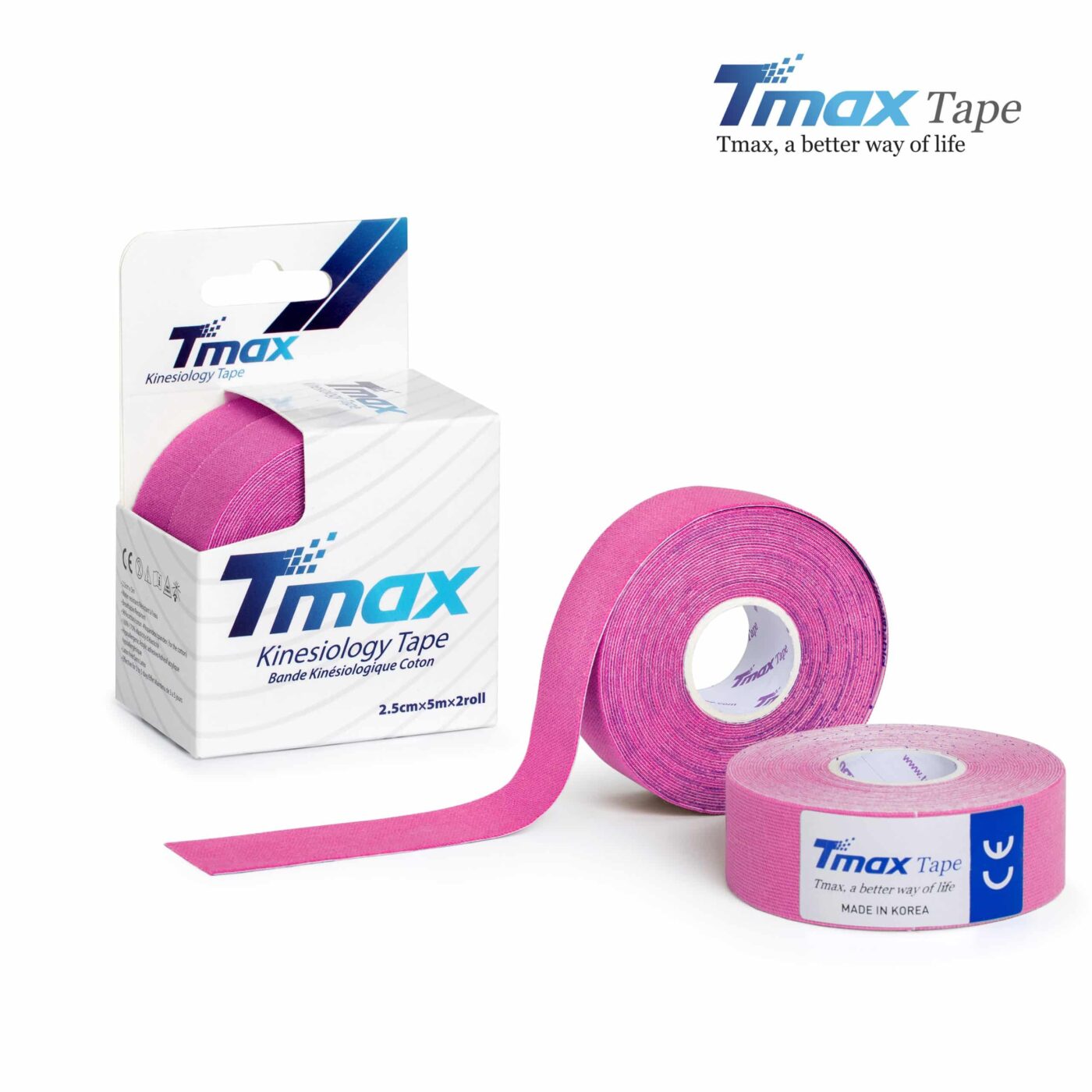 Tmax Kinesio Tape Ağrı Bandı 2,5 Cm x 5 Metre – 2 Adet 3 Tmax Kinesio Tape Ağrı Bandı 2,5 Cm x 5 Metre – 2 Adet - Görsel 3