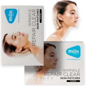 Thor Medikal: Fizik Tedavi Cihazları & Rehabilitasyon 4 Tmax Miin Beauty Wrinkle Repair Clear Patches – Kırışıklık Giderici Yüz Bandı (90 Adet)